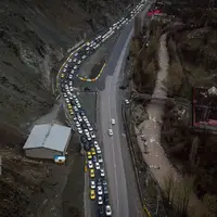 ترافیک پرحجم اما روان در جادههای مازندران