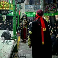 مراسم تاسوعای حسینی در تکیه تجریش