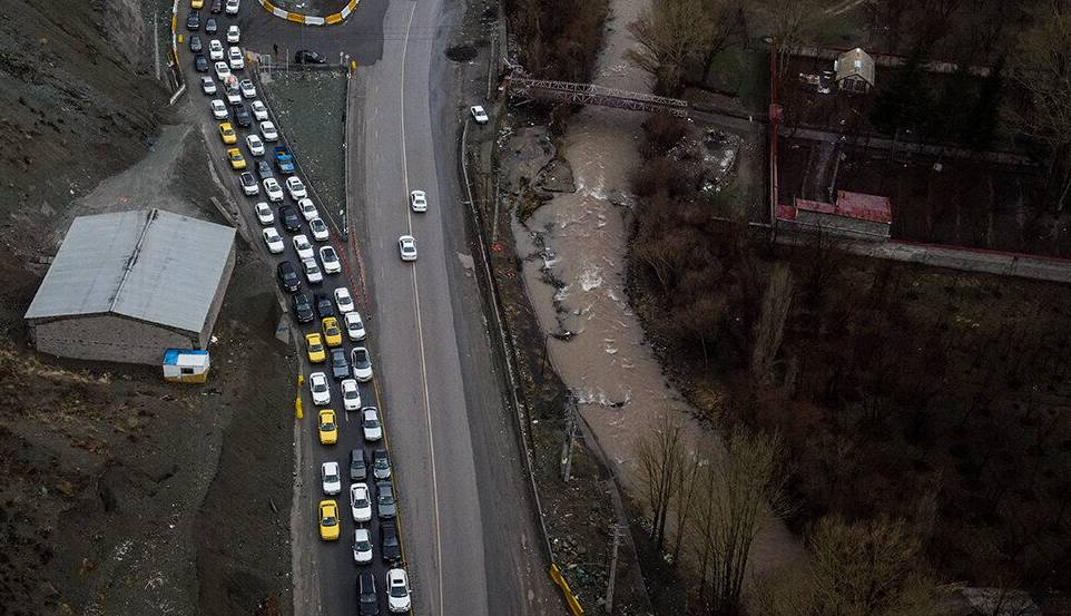 ترافیک پرحجم اما روان در جاده‌های مازندران