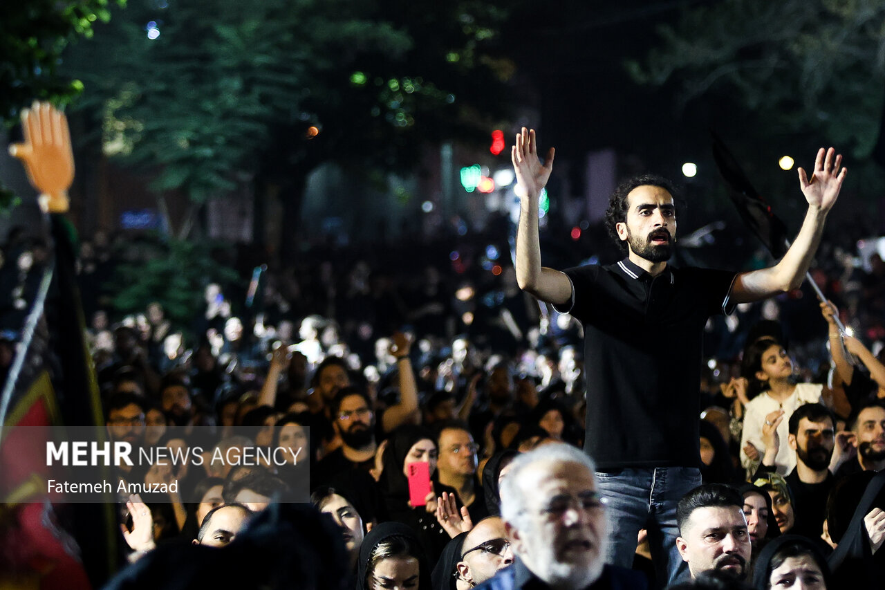 مراسم عزاداری محرم در هیئت ریحانه الحسین (س)
