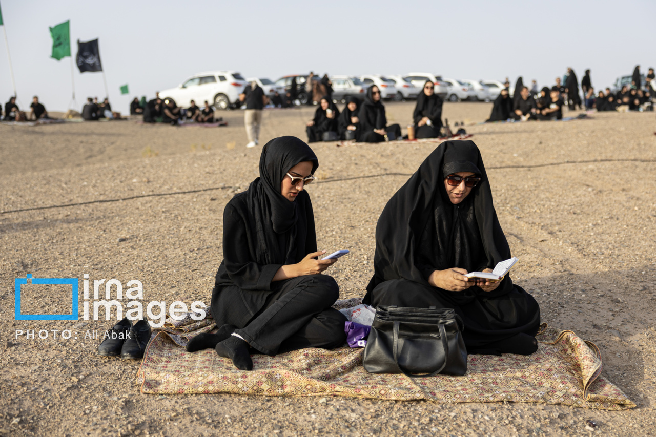 عزاداری در صحرا