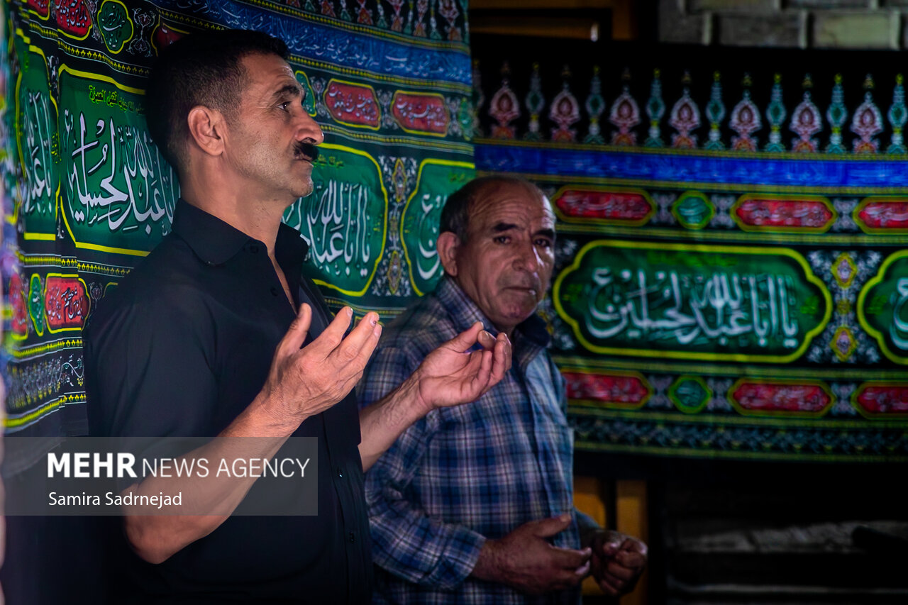 آیین عزاداری حسینی در خانه تاریخی ملک