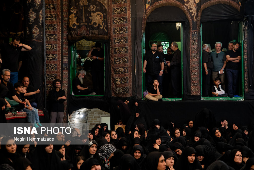 عکس/ مراسم عزاداری تاسوعای حسینی در تهران