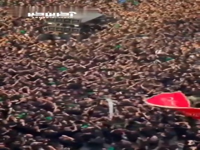 تجلی شور حسینی عزاداران عصر عاشورا در حرم حضرت معصومه(س)
