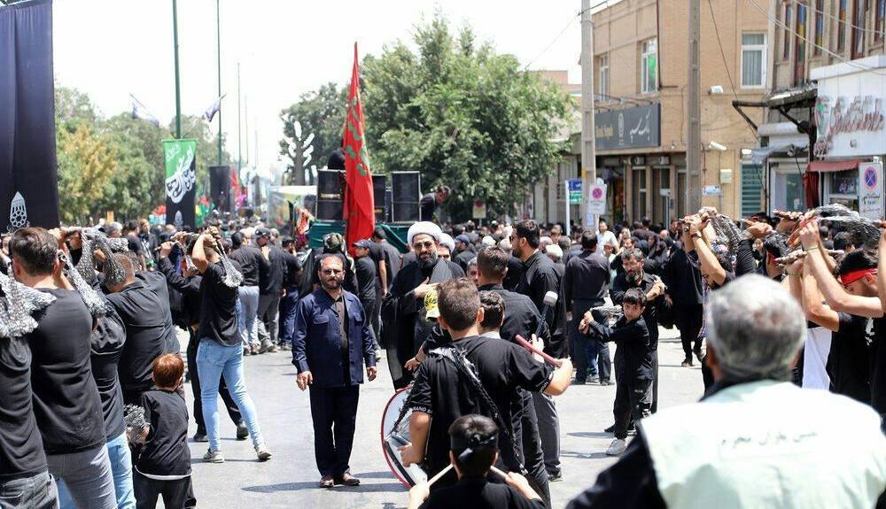  استان بوشهر در سوگ سالار شهیدان در روز عاشورا 