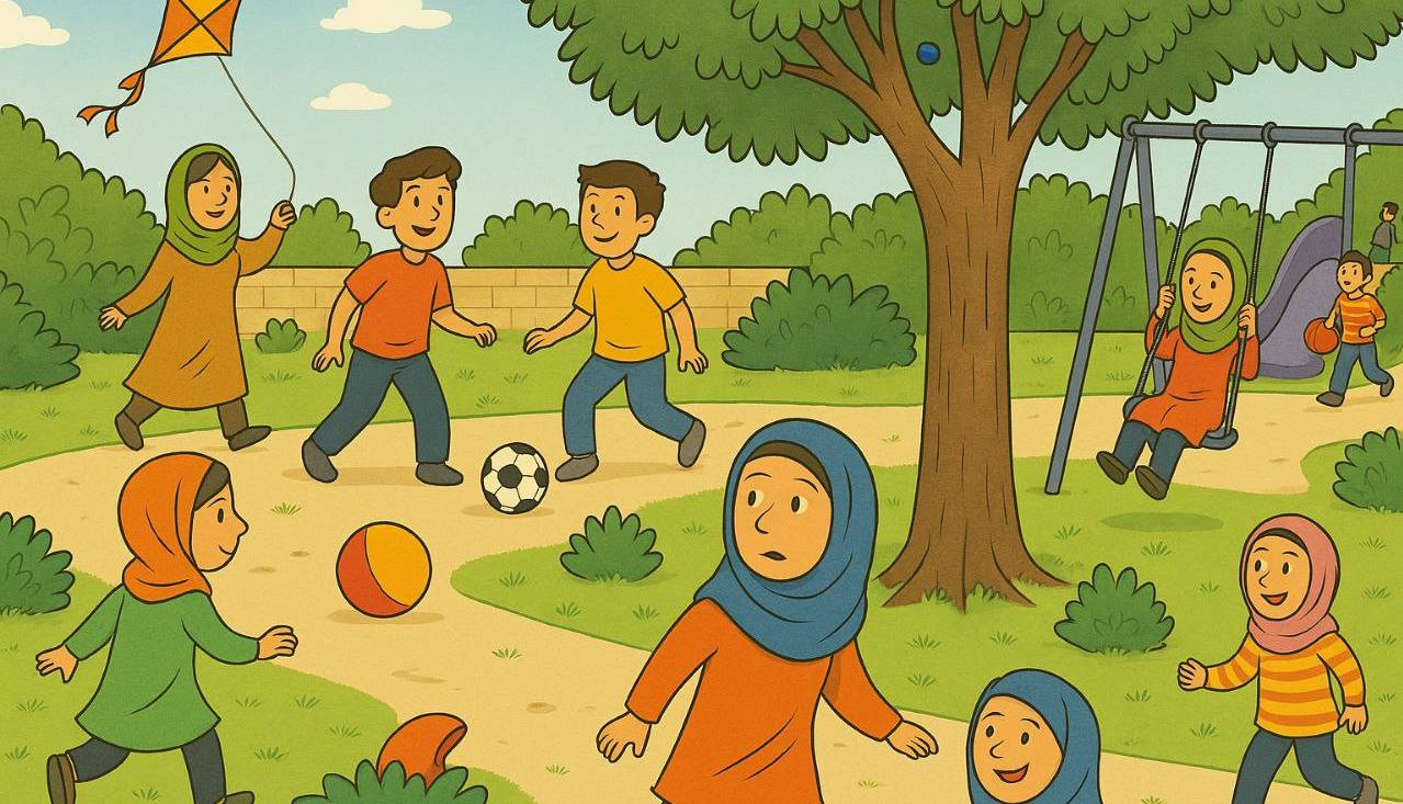 سرگرمی برای 5تا 7ساله ها/ توپ گمشده رو پیدا کن!
