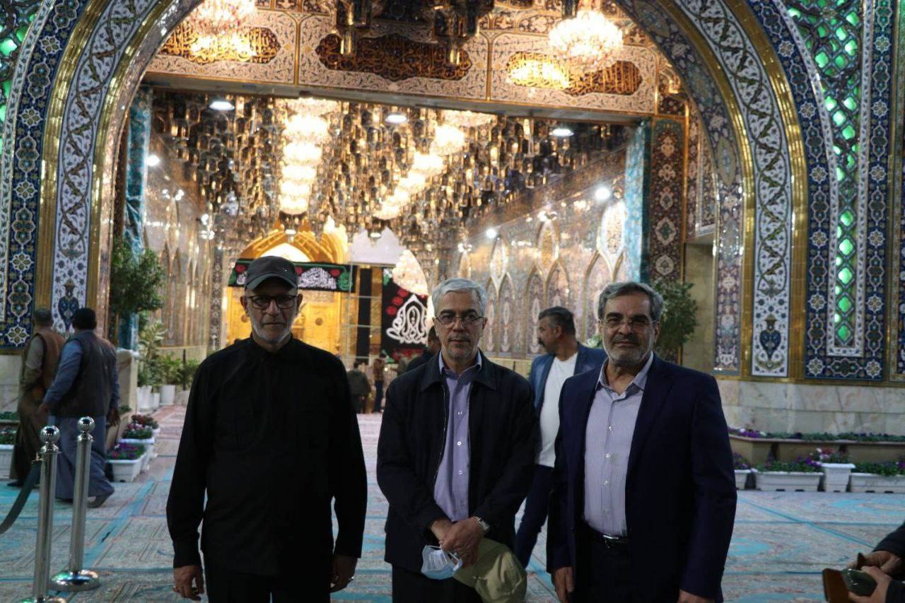 عکس/ شهیدان سپهبد باقری، سرلشکر محرابی و سرلشکر ربانی در بین‌الحرمین