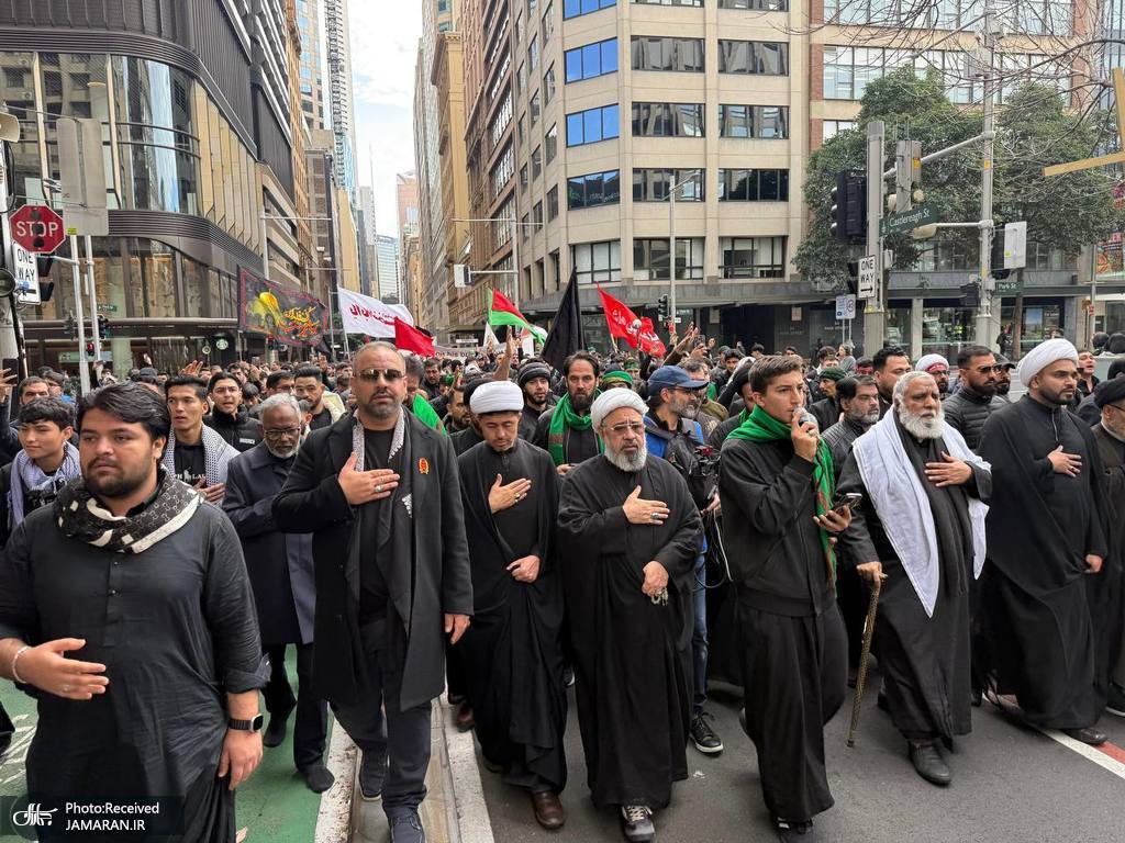  مراسم عزاداری عاشورای حسینی در سیدنى استرالیا
