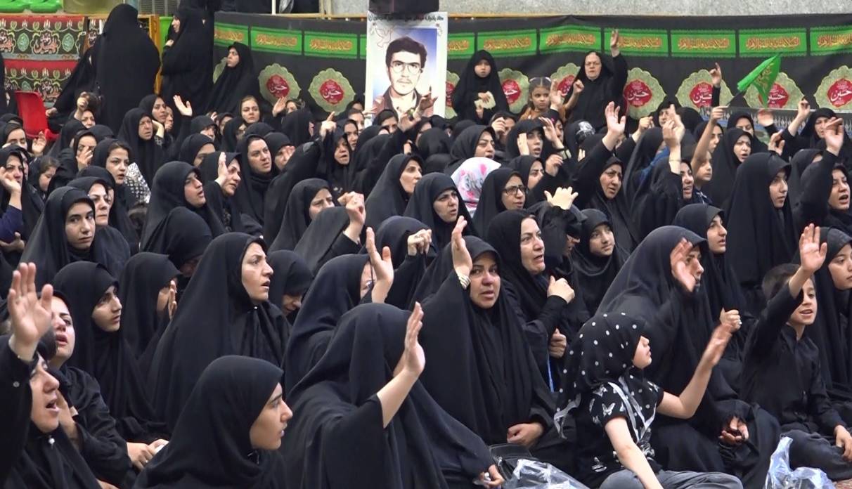 مراسم زنان عاشورایی در همدان