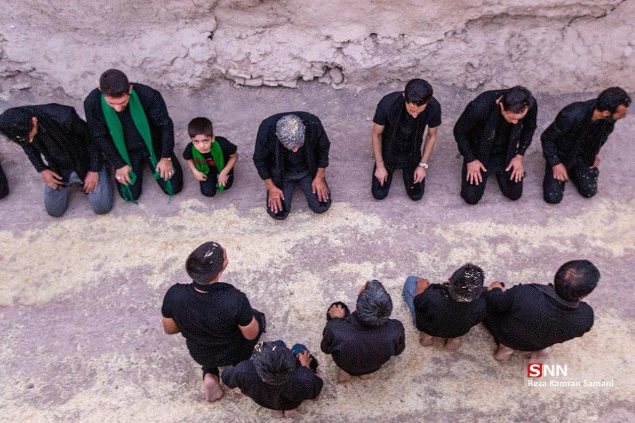 آیین سنتی «زار خاک» در روستای قورتان استان اصفهان  