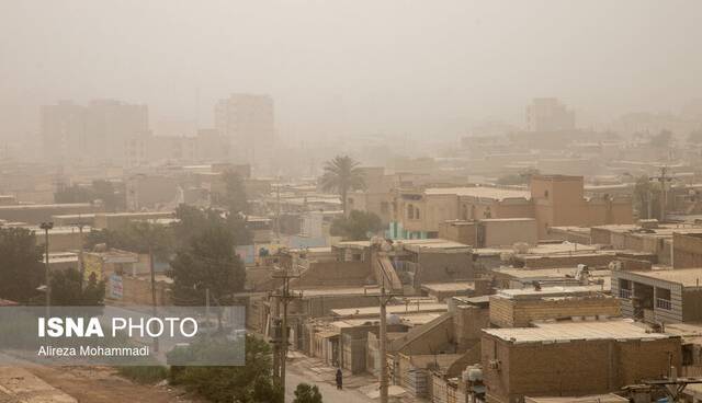 هشدار ورود گرد و خاک از عراق به خوزستان