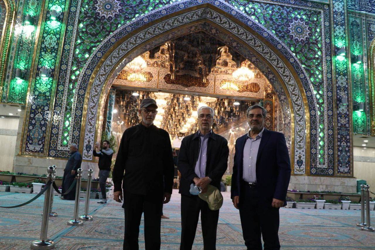 عکس/ شهیدان سپهبد باقری، سرلشکر محرابی و سرلشکر ربانی در بین‌الحرمین