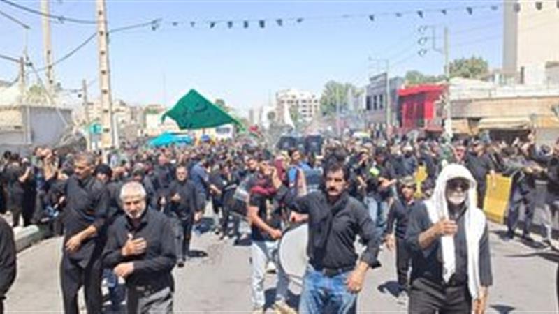 ایلام، عزادار شهید دشت کربلا در روز عاشورا