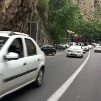 ترافیک سنگین درآزادراه قزوین - کرج