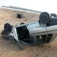 واژگونی مرگبار خودروی دنا پلاس