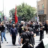  استان بوشهر در سوگ سالار شهیدان در روز عاشورا 