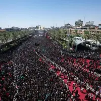 میلیونها زائر عاشق و دلباخته امام حسین در مراسم باشکوه «رکضة طویریج»