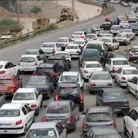  ترافیک پرحجم جاده‌ی خروجی گیلان 