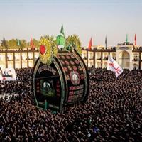 برگزاری آیین سنتی " نخل‌برداری " عاشورا در بیش از ۲۰۰ نقطه یزد + فیلم