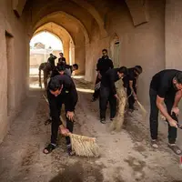 آیین سنتی «زار خاک» در روستای قورتان استان اصفهان  