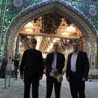عکس/ شهیدان سپهبد باقری، سرلشکر محرابی و سرلشکر ربانی در بینالحرمین