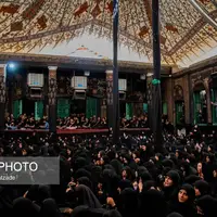 مراسم عزاداری تاسوعا در حسینیه 200 ساله تهران 