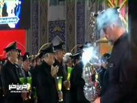 مداحی آقای حاج علی ملائکه در مراسم شب عاشورا