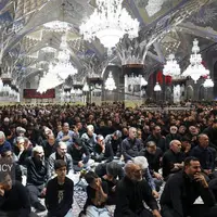 مراسم مقتل خوانی در حرم مطهر رضوی