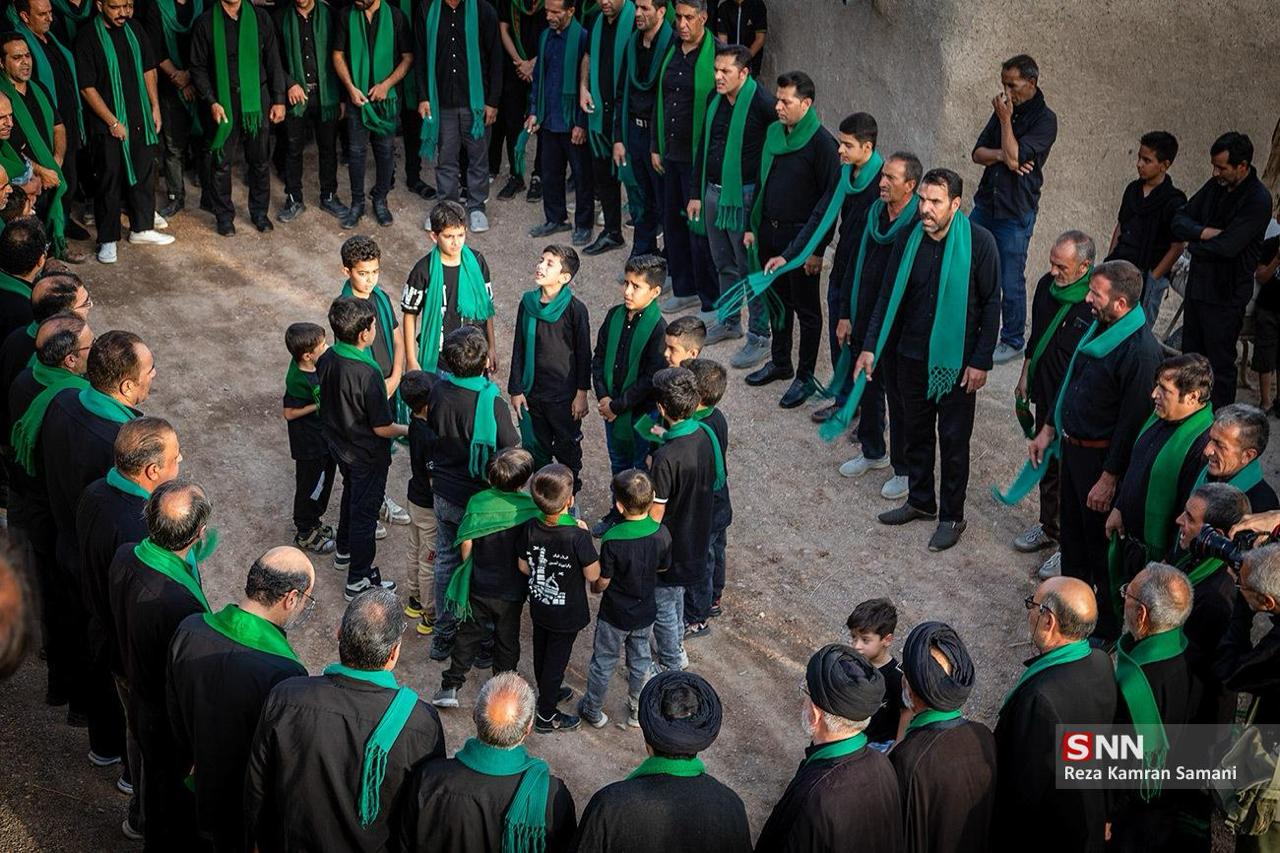آیین سنتی «زار خاک» در روستای قورتان استان اصفهان  