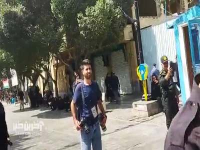 دسته عزاداری هیات نیجربه ای های تهران در مسیر حرم شاه عبدالعظیم حسنی