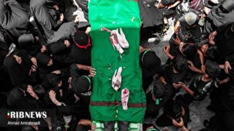 آیین کهن نعش علی‌اکبر در حسن‌آباد دامغان