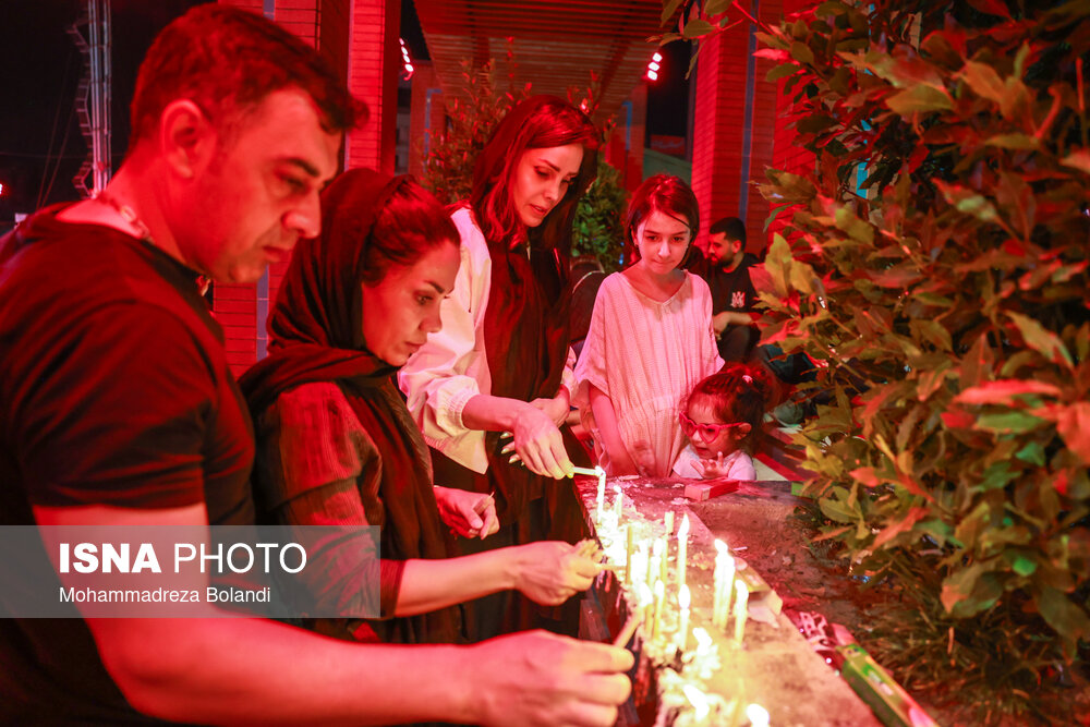 عکس/ مراسم شام غریبان حسینی در تهران