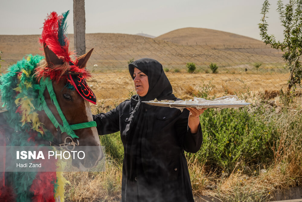عزاداری عاشورای حسینی در روستای «یانس آباد» کرج