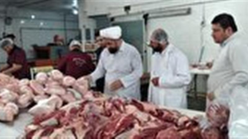 بازرسی و نظارت بهداشتی بر ذبح ۴ هزار رأس دام نذری