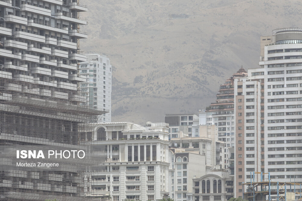 عکس/ گرد و غبار تهران