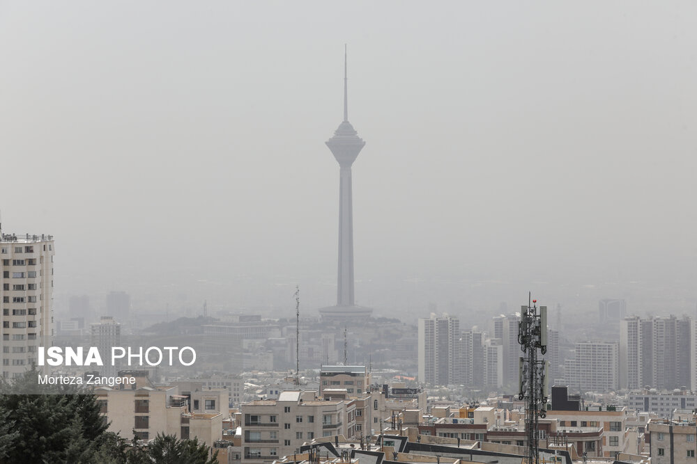 عکس/ گرد و غبار تهران