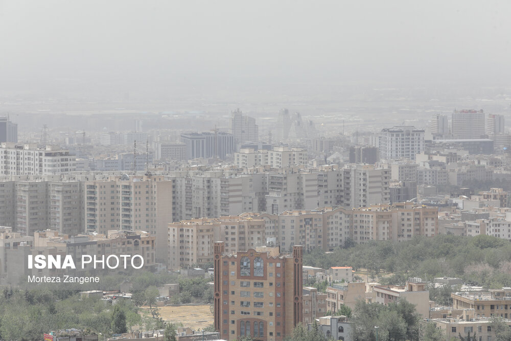 عکس/ گرد و غبار تهران