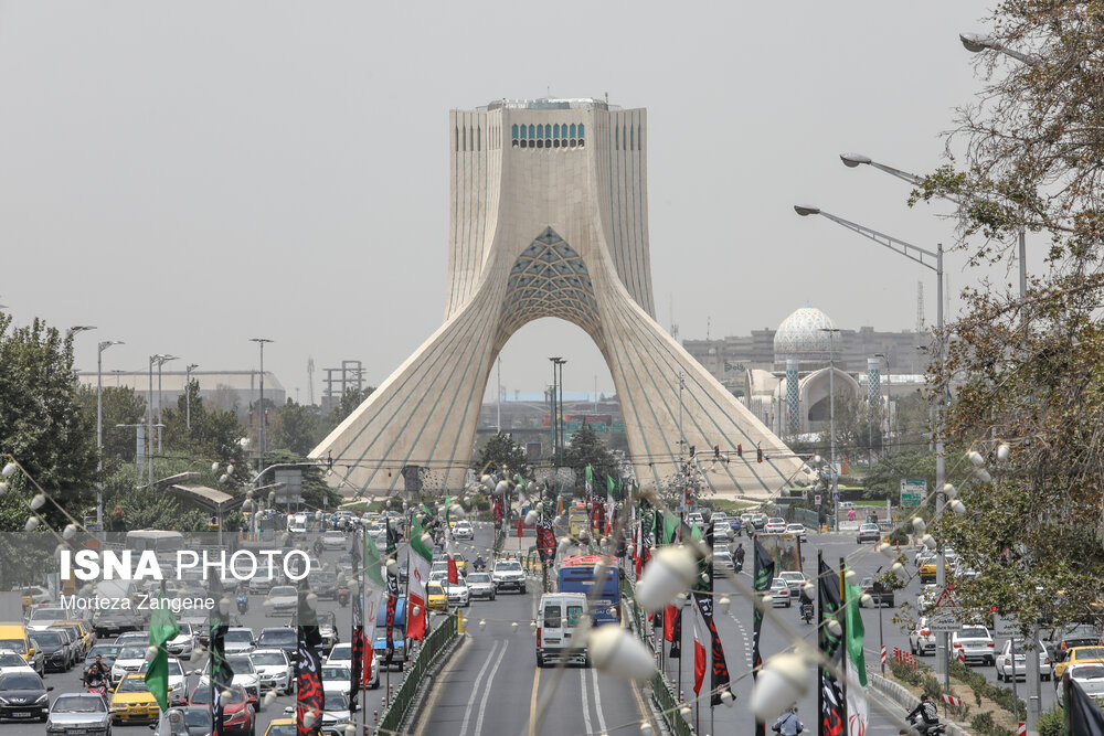 عکس/ گرد و غبار تهران