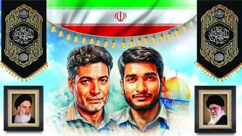 پدر همراه پسر در شهادت؛ روایتی از شهیدان بسحاق در حمله اسرائیل به کرج