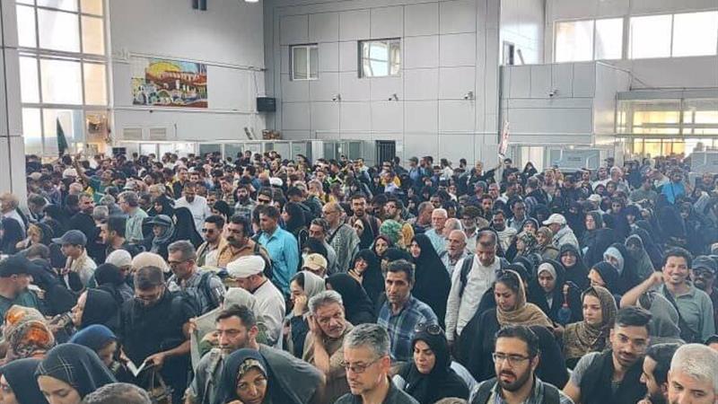 تردد ۱۷ هزار زائر عاشورا از مرز مهران در ۲۴ ساعت گذشته