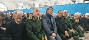 تشییع شهید «امیرعلی کاربخش» در راور