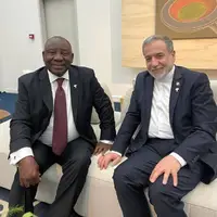 گفتگوی وزیر امور خارجه با سیریل رامافوسا رئیس جمهور آفریقای جنوبی 