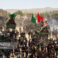 عاشورای حسینی در روستای تاریخی «برزنون» در نیشابور