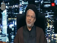 تفسیر عاملی از حضور رهبر انقلاب بدون عصا در مراسم شب عاشورا