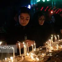 عکس/ مراسم شام غریبان حسینی در تهران