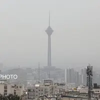 عکس/ گرد و غبار تهران
