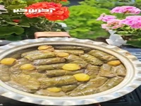 دلمه برگ مو، خوش عطر و اصیل