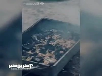 توزیع نذری با حضور ستارههای فوتبال
