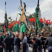 همنوایی دامغانی‌ها با اسرای نینوا در آیین یازدهم محرم