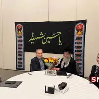 عکس/ دیدار و گفتگوی خاخام ضد صهیونیست با عراقچی در ریودوژانیرو